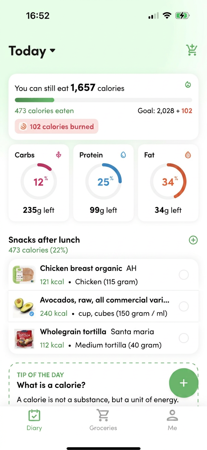 FUELD. coaching app nutrition tracker